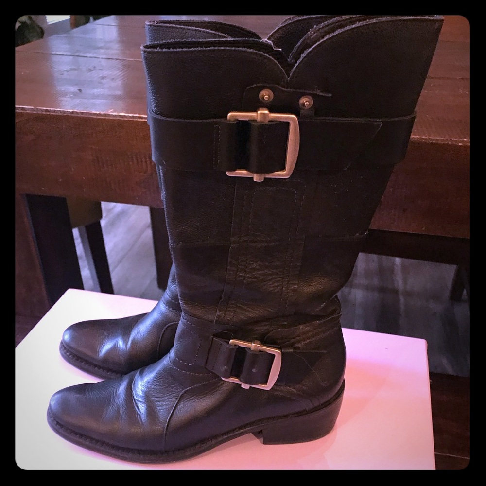 Vera Wang Black Boots